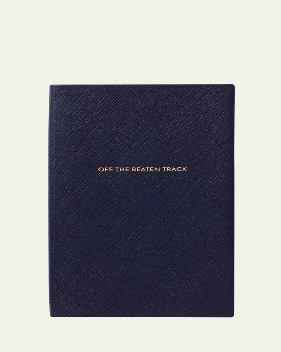 "Off the Beaten Track" Soho Travel Journal in Panama Leather